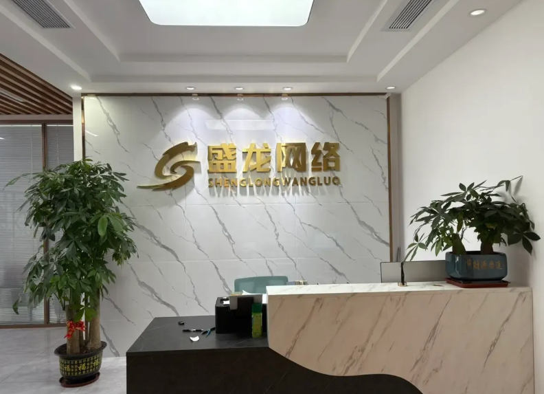 盛龙网络前台形象墙